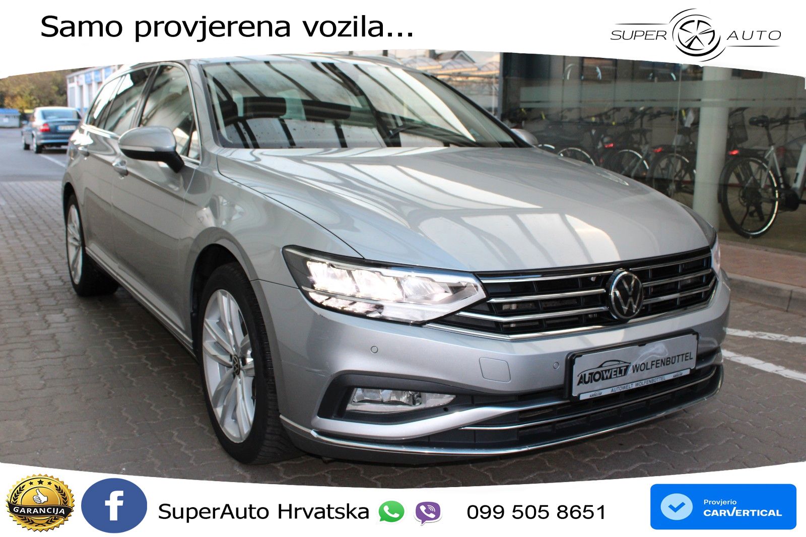 Volkswagen Passat Variant 1.5 TSI (150 KS) DSG ACT Elegance MATRIX+GR SJED+KAM