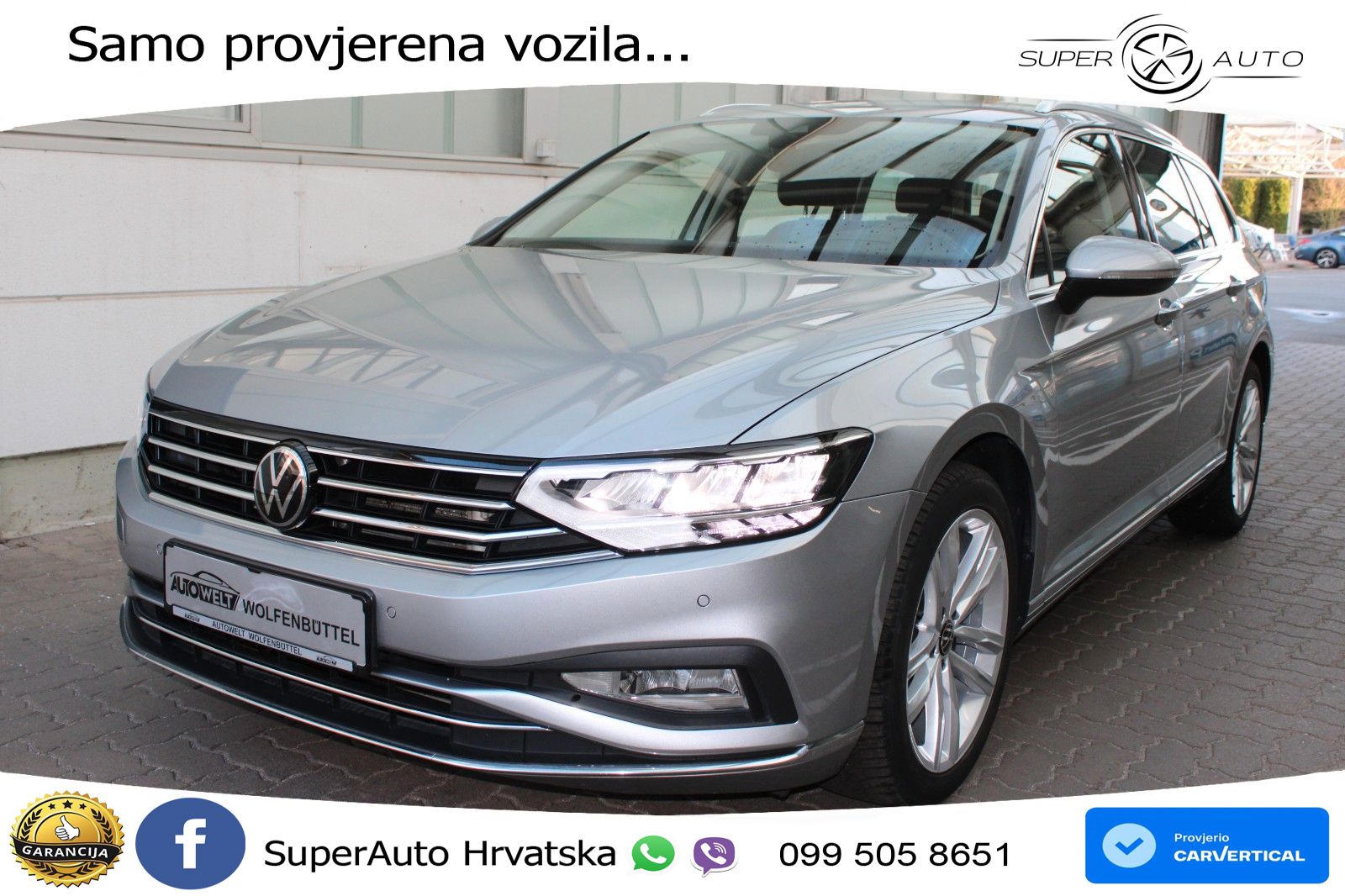 Volkswagen Passat Variant 1.5 TSI (150 KS) DSG ACT Elegance MATRIX+GR SJED+KAM