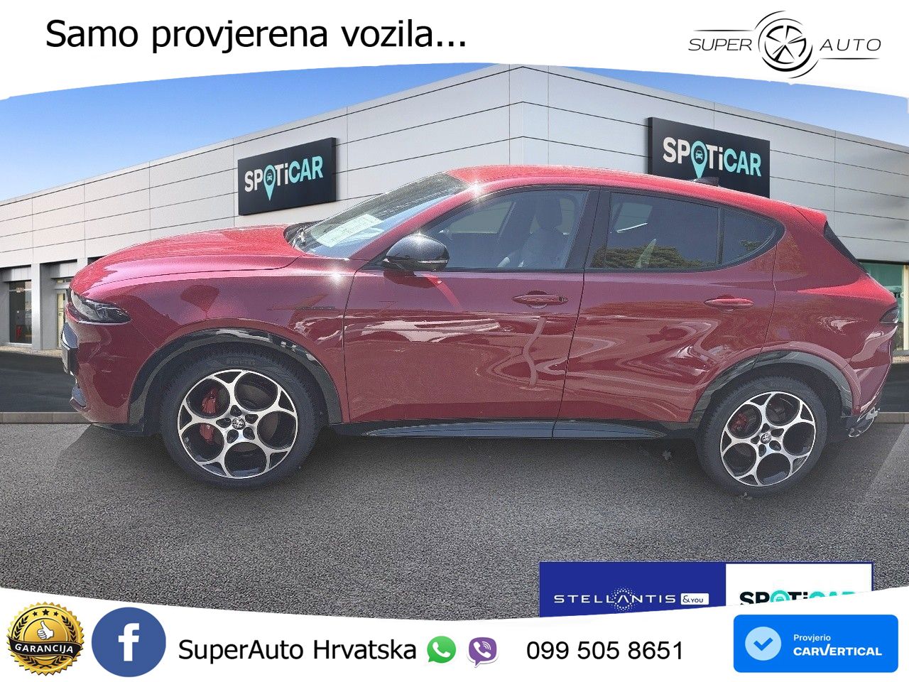 Alfa Romeo Tonale 1.5 VGT (160 KS) 48V-Hybrid TCT LED+GR SJED+ACC