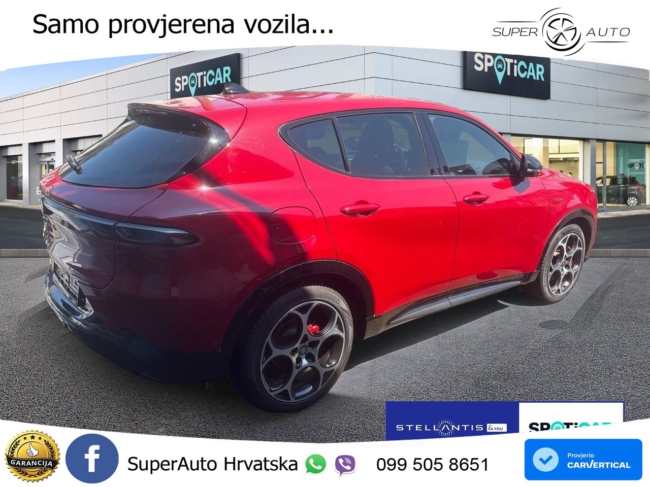 Alfa Romeo Tonale 1.5 VGT (160 KS) 48V-Hybrid TCT LED+GR SJED+ACC