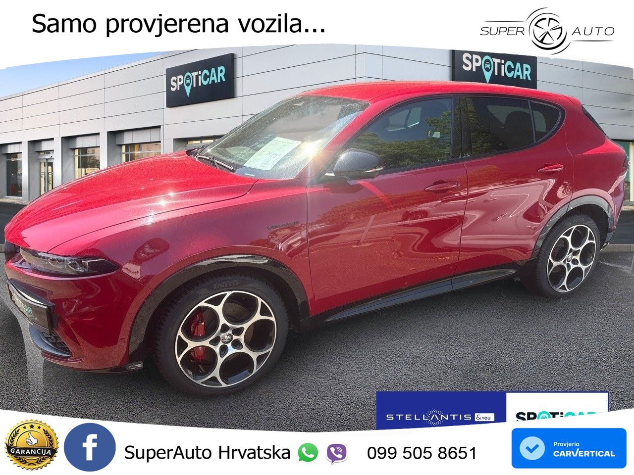 Alfa Romeo Tonale 1.5 VGT (160 KS) 48V-Hybrid TCT LED+GR SJED+ACC
