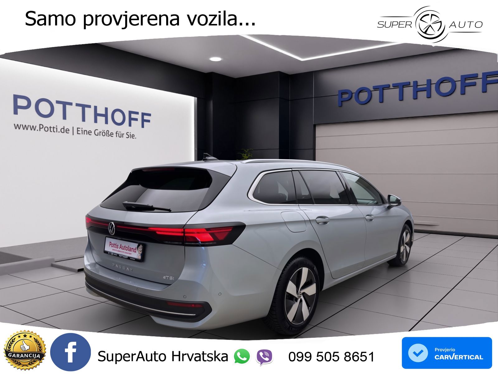 Volkswagen Passat Variant 1.5 eTSI (150 KS) DSG Business LED+GR SJED+ACC
