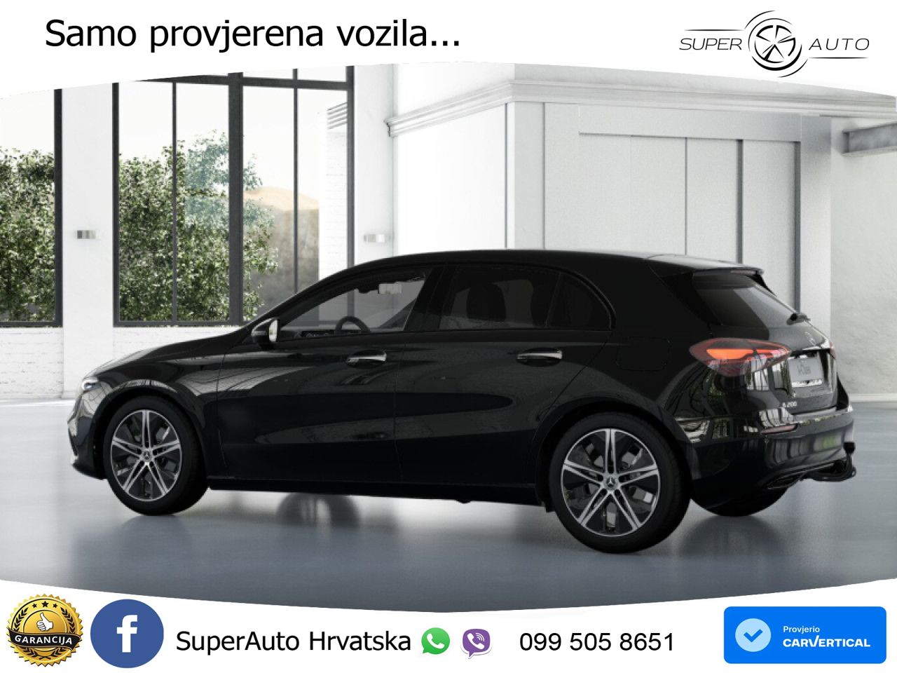 Mercedes-Benz A 200 7G-DCT LED+GR SJED+ACC