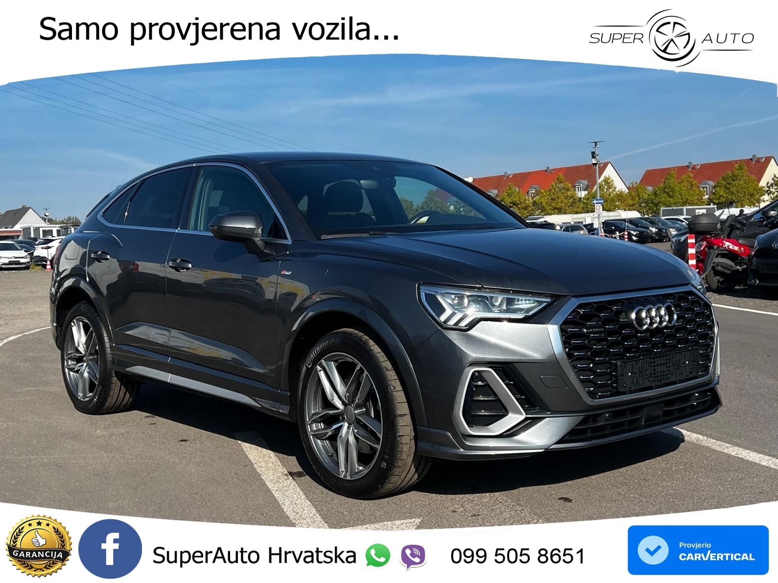 Audi Q3 Sportback 45 TFSI (230 KS) quattro S tronic S line
