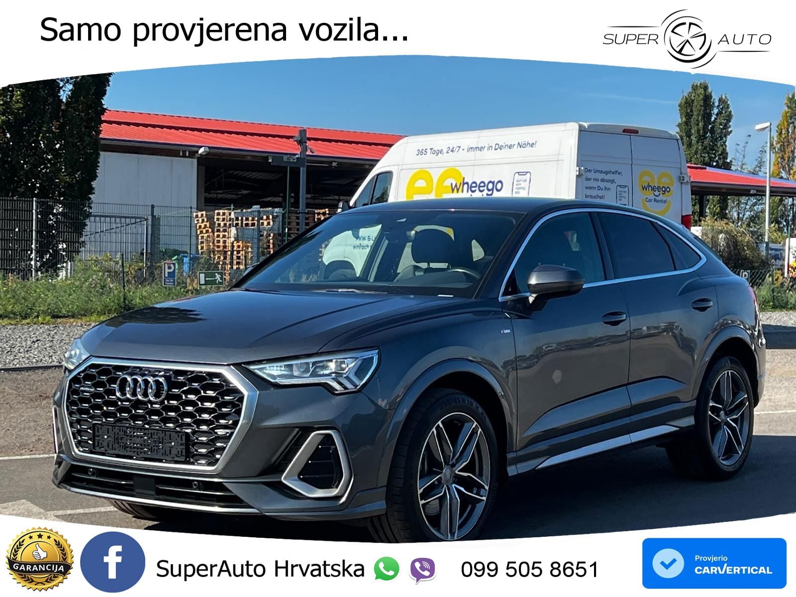 Audi Q3 Sportback 45 TFSI (230 KS) quattro S tronic S line