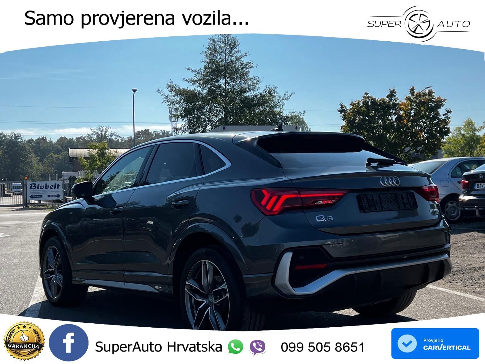 Audi Q3 Sportback 45 TFSI (230 KS) quattro S tronic S line