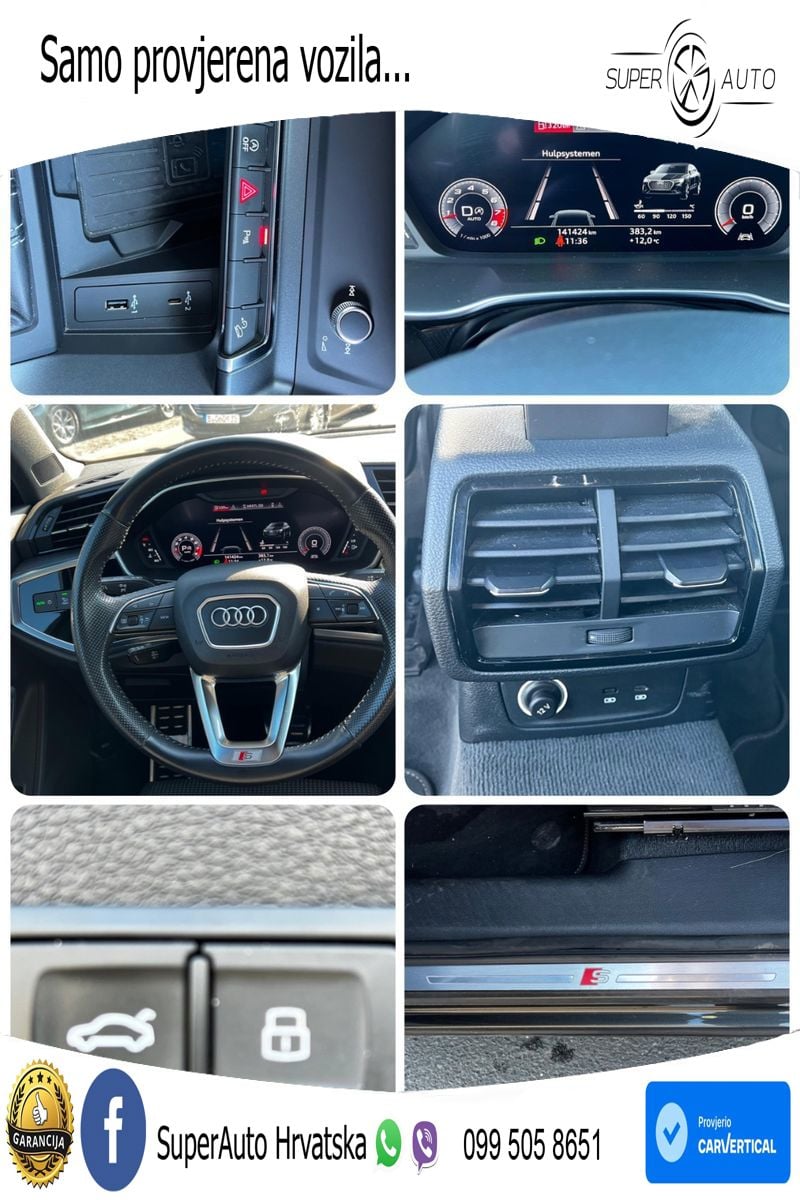 Audi Q3 Sportback 45 TFSI (230 KS) quattro S tronic S line