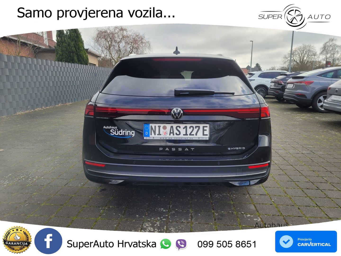 Volkswagen Passat Variant 1.5 TSI (204 KS) eHybrid DSG Business LED+GR SJED+ACC