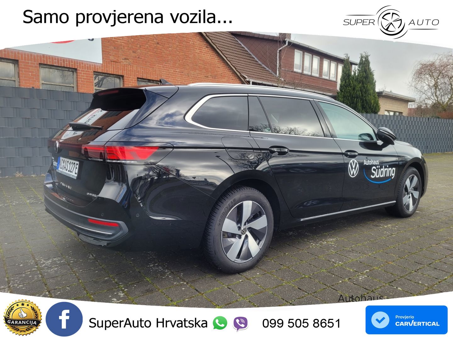 Volkswagen Passat Variant 1.5 TSI (204 KS) eHybrid DSG Business LED+GR SJED+ACC