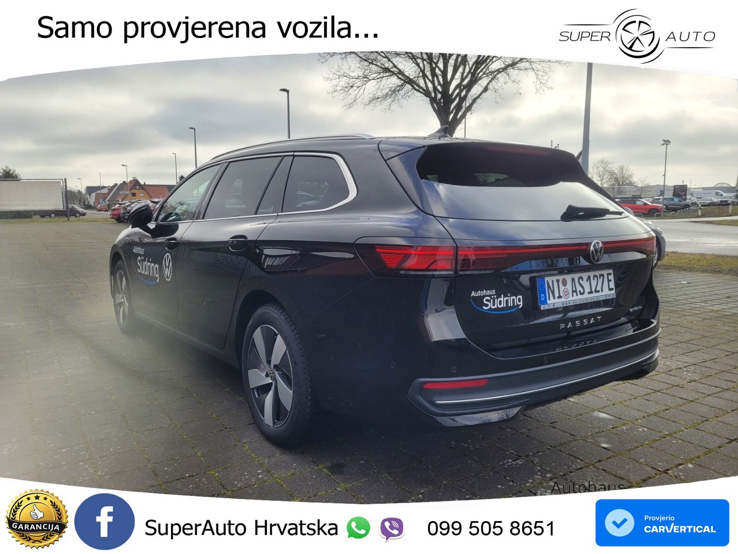 Volkswagen Passat Variant 1.5 TSI (204 KS) eHybrid DSG Business LED+GR SJED+ACC