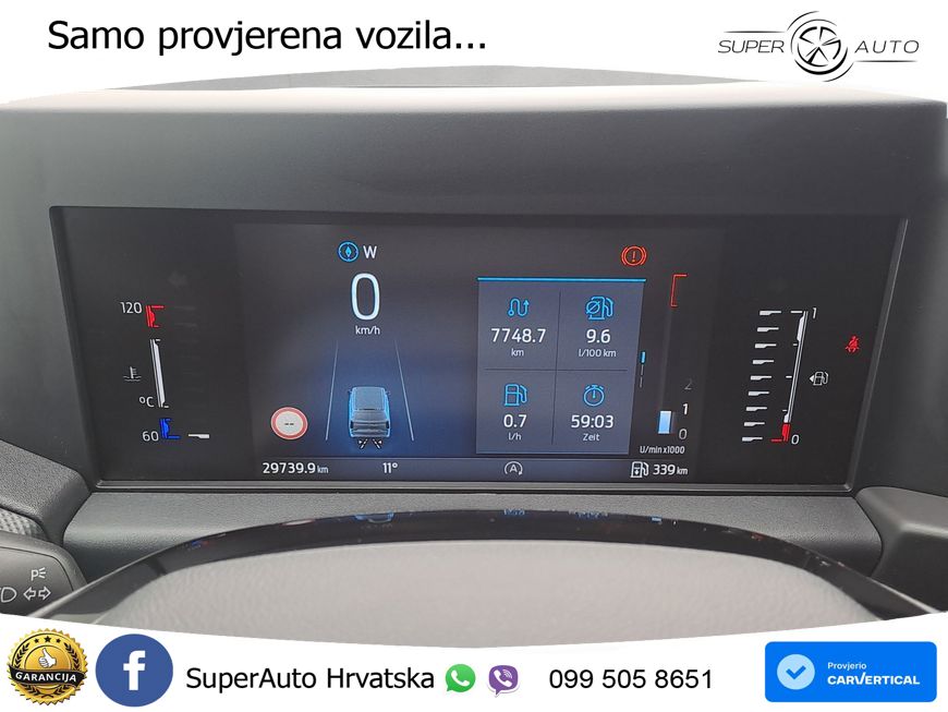 Ford Transit Custom 320 L2H1 PKW VA Trend 136 KS