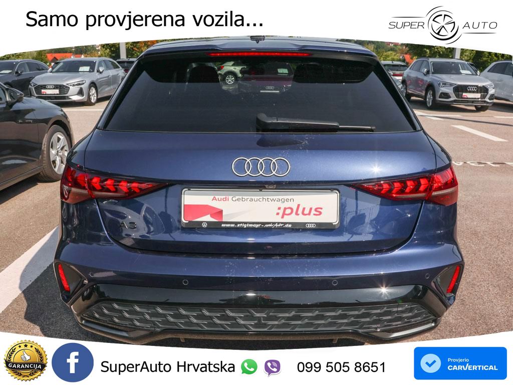 Audi A3 Sportback 40 TFSI e (204 KS) Plug-in Hybrid S tronic S line LED+GR SJED+ACC