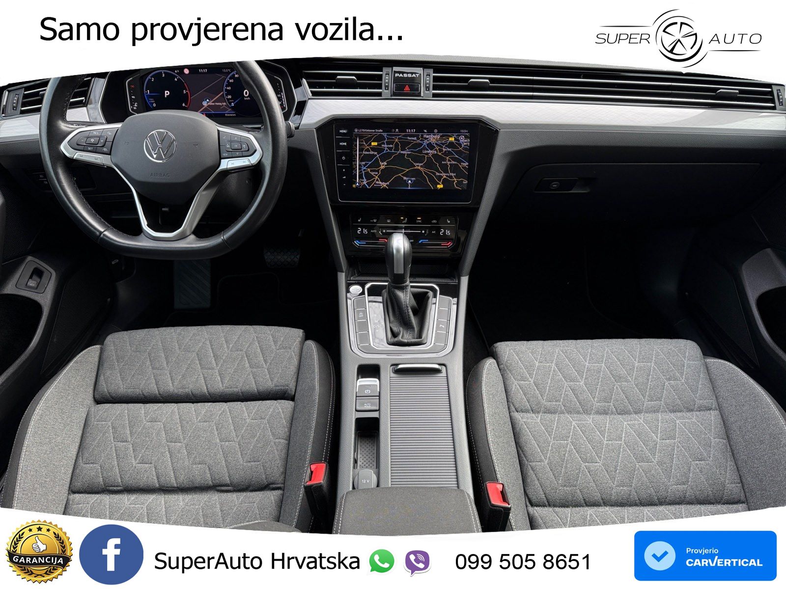 Volkswagen Passat Variant 2.0 TDI (122 KS) DSG Business LED+GR SJED+ACC