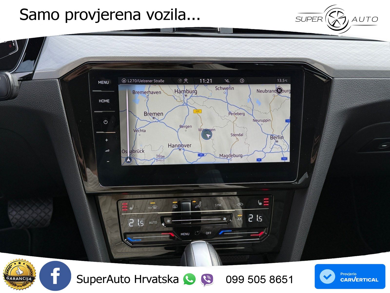 Volkswagen Passat Variant 2.0 TDI (122 KS) DSG Business LED+GR SJED+ACC