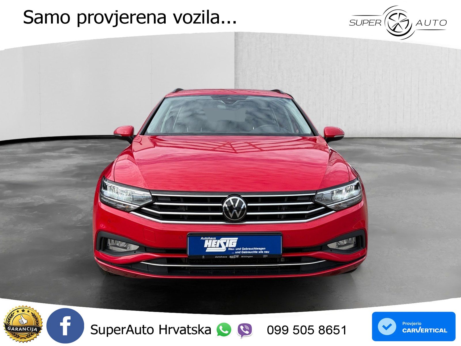 Volkswagen Passat Variant 2.0 TDI (122 KS) DSG Business LED+GR SJED+ACC