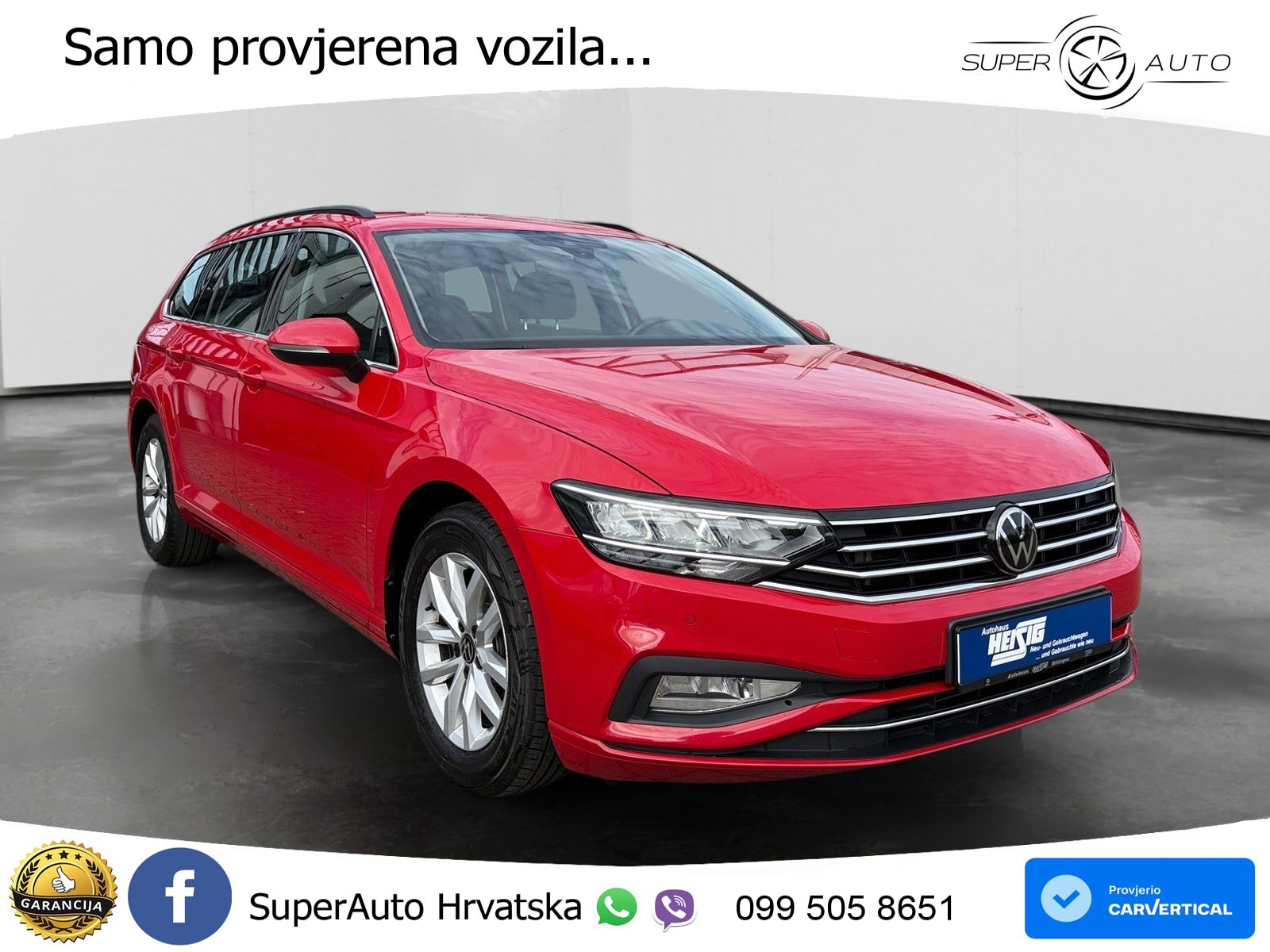 Volkswagen Passat Variant 2.0 TDI (122 KS) DSG Business LED+GR SJED+ACC
