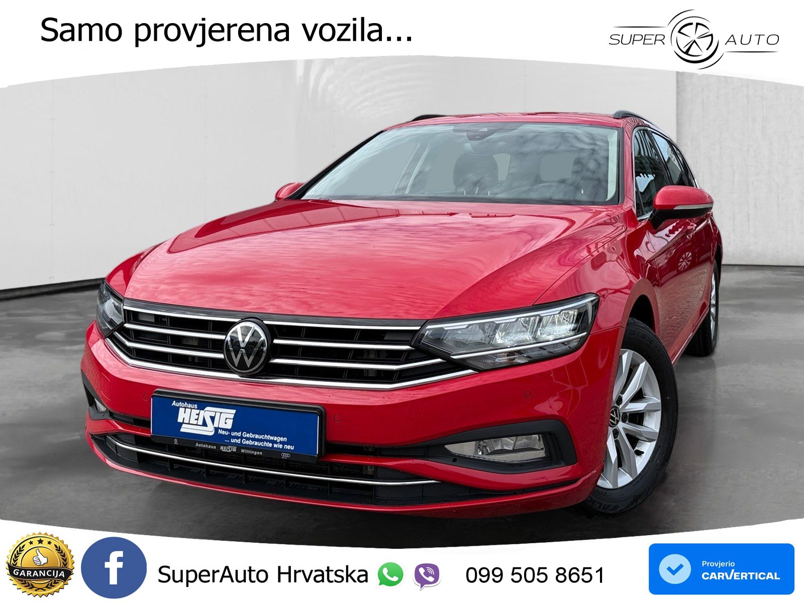 Volkswagen Passat Variant 2.0 TDI (122 KS) DSG Business LED+GR SJED+ACC