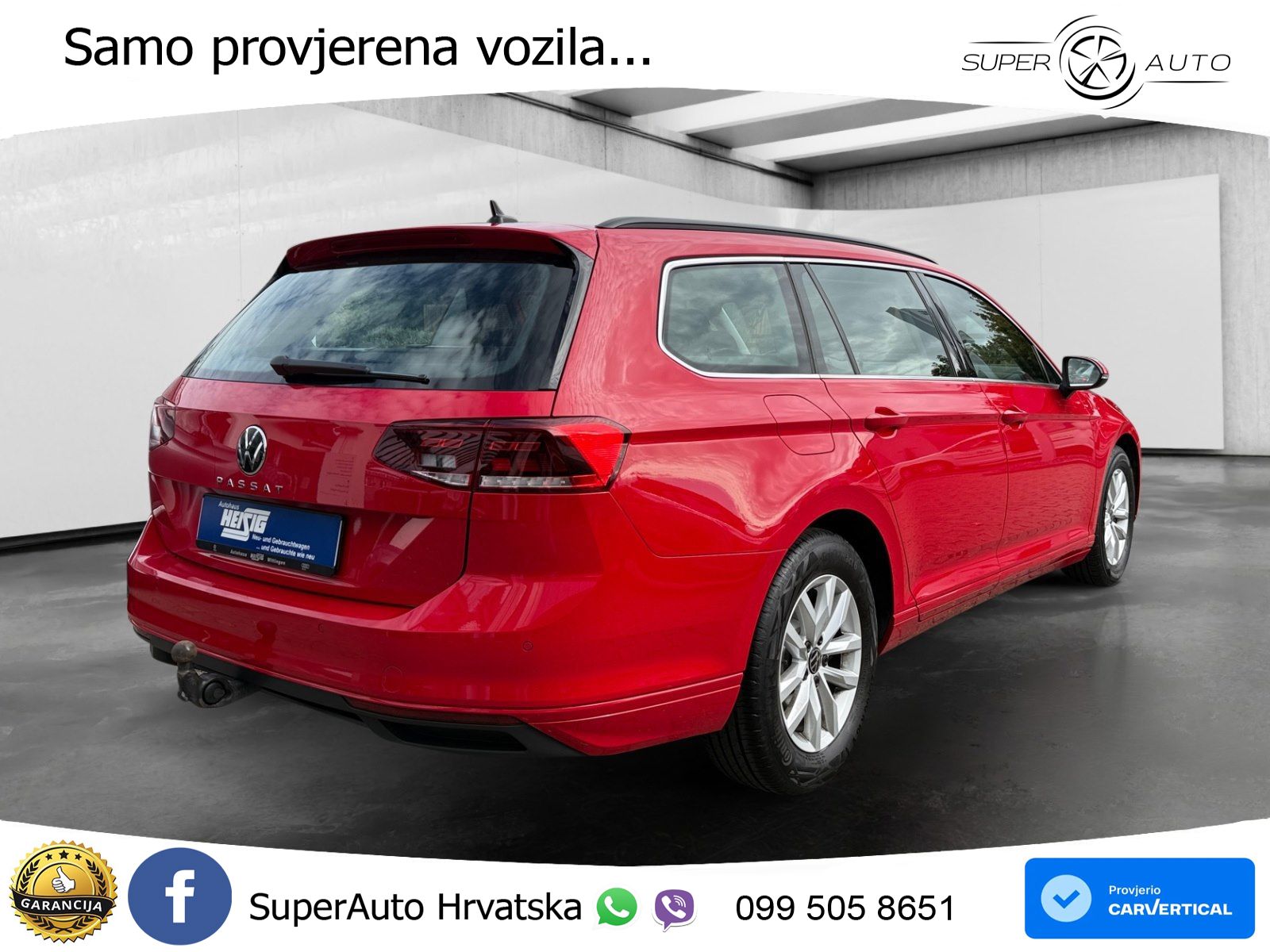 Volkswagen Passat Variant 2.0 TDI (122 KS) DSG Business LED+GR SJED+ACC
