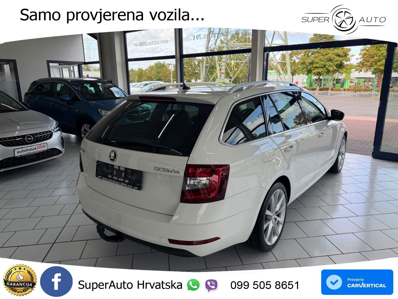 Škoda Octavia Combi 2.0 TDI (150 KS) DSG LED+GR SJED+ACC