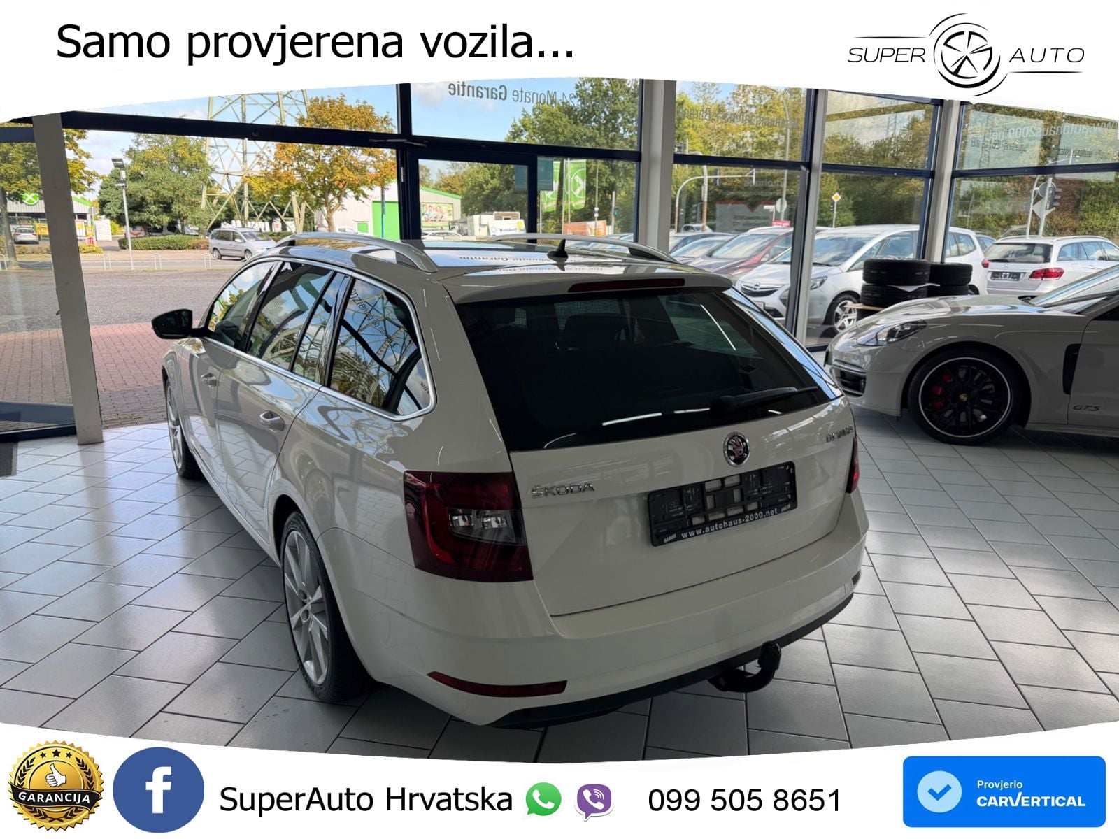 Škoda Octavia Combi 2.0 TDI (150 KS) DSG LED+GR SJED+ACC