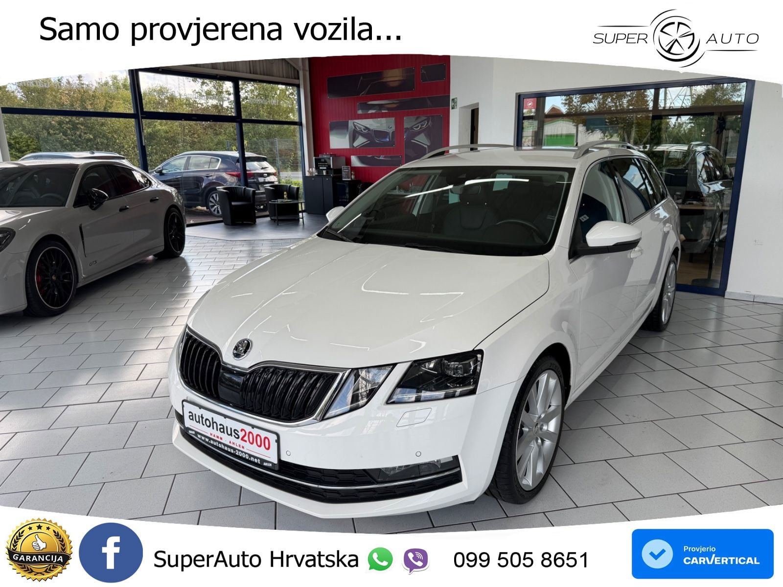 Škoda Octavia Combi 2.0 TDI (150 KS) DSG LED+GR SJED+ACC