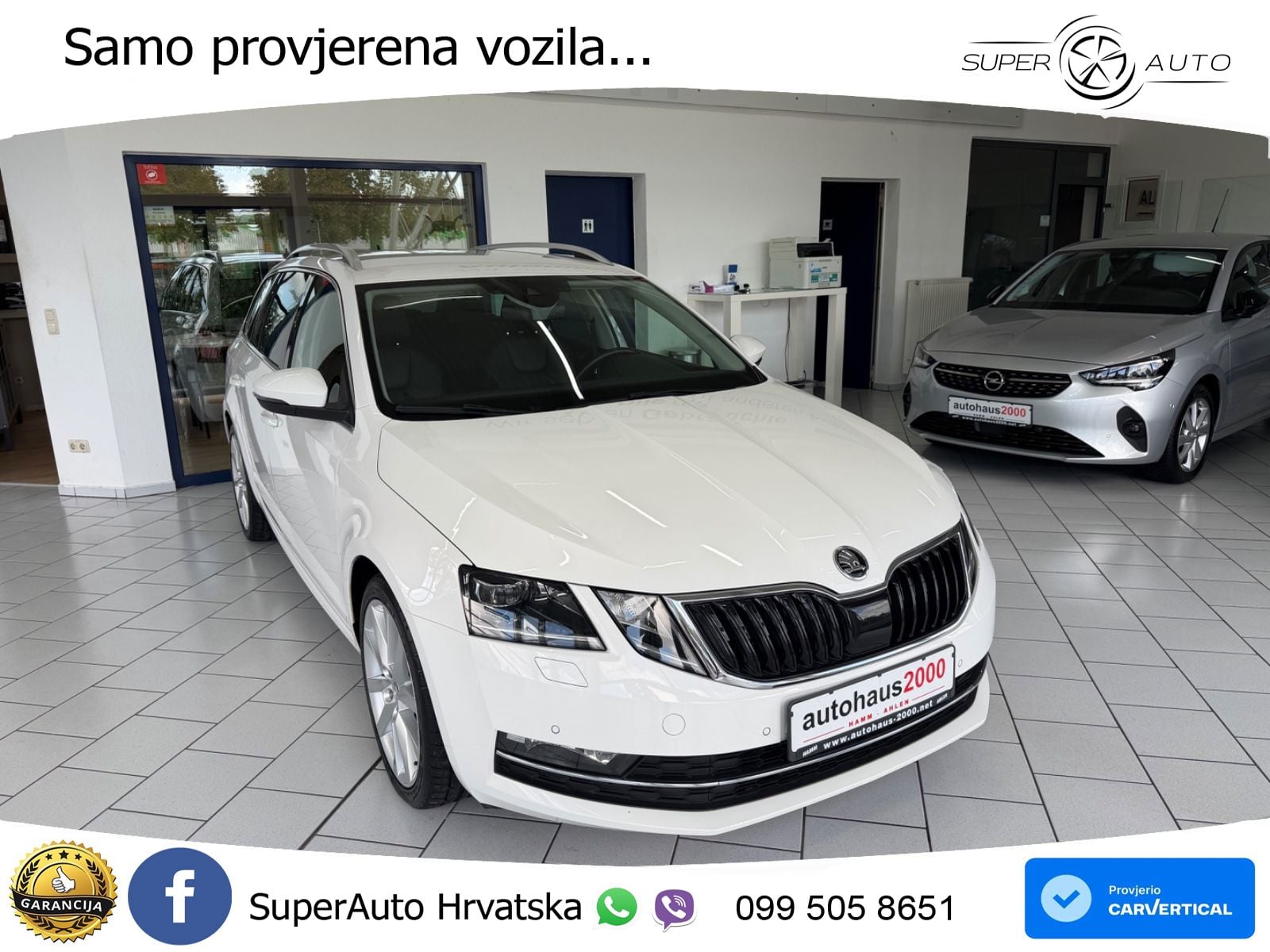 Škoda Octavia Combi 2.0 TDI (150 KS) DSG LED+GR SJED+ACC