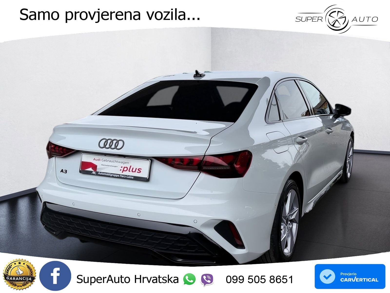 Audi A3 Limuzina 35 TFSI (150 KS) S tronic