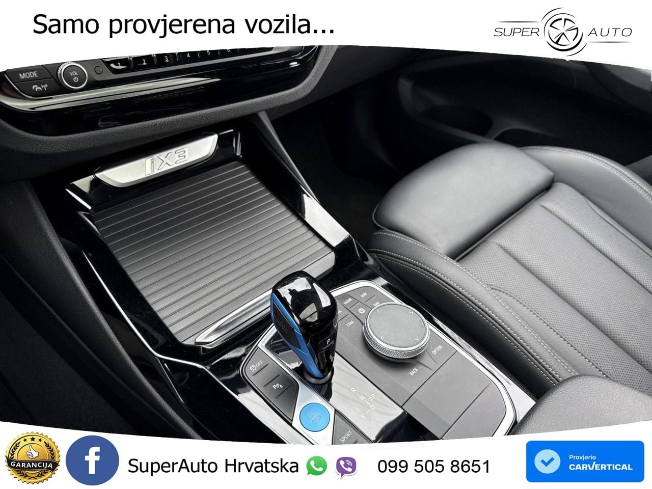 BMW iX3 80 kWh (286 KS) M Sport LED+GR SJED+ACC