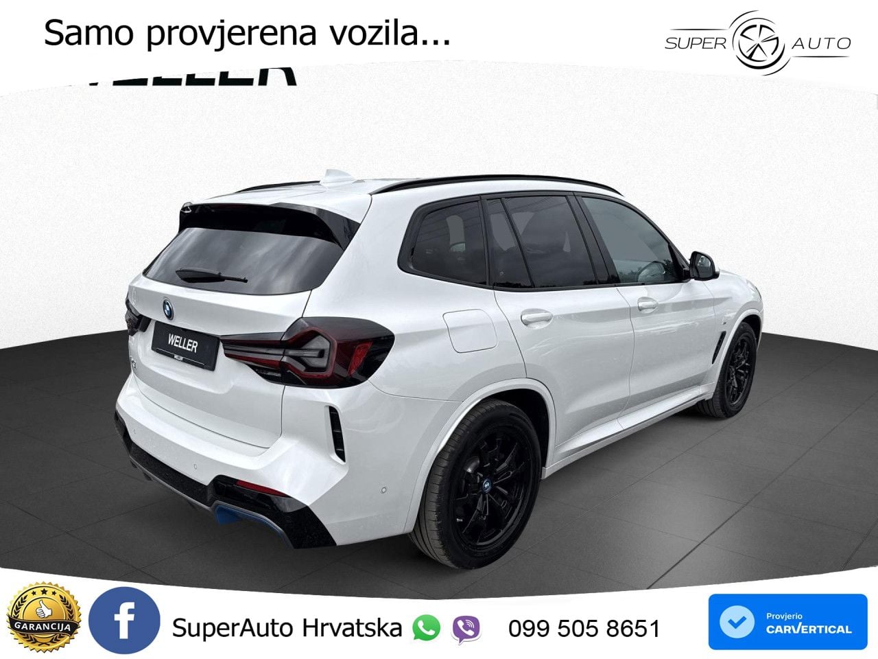 BMW iX3 80 kWh (286 KS) M Sport LED+GR SJED+ACC