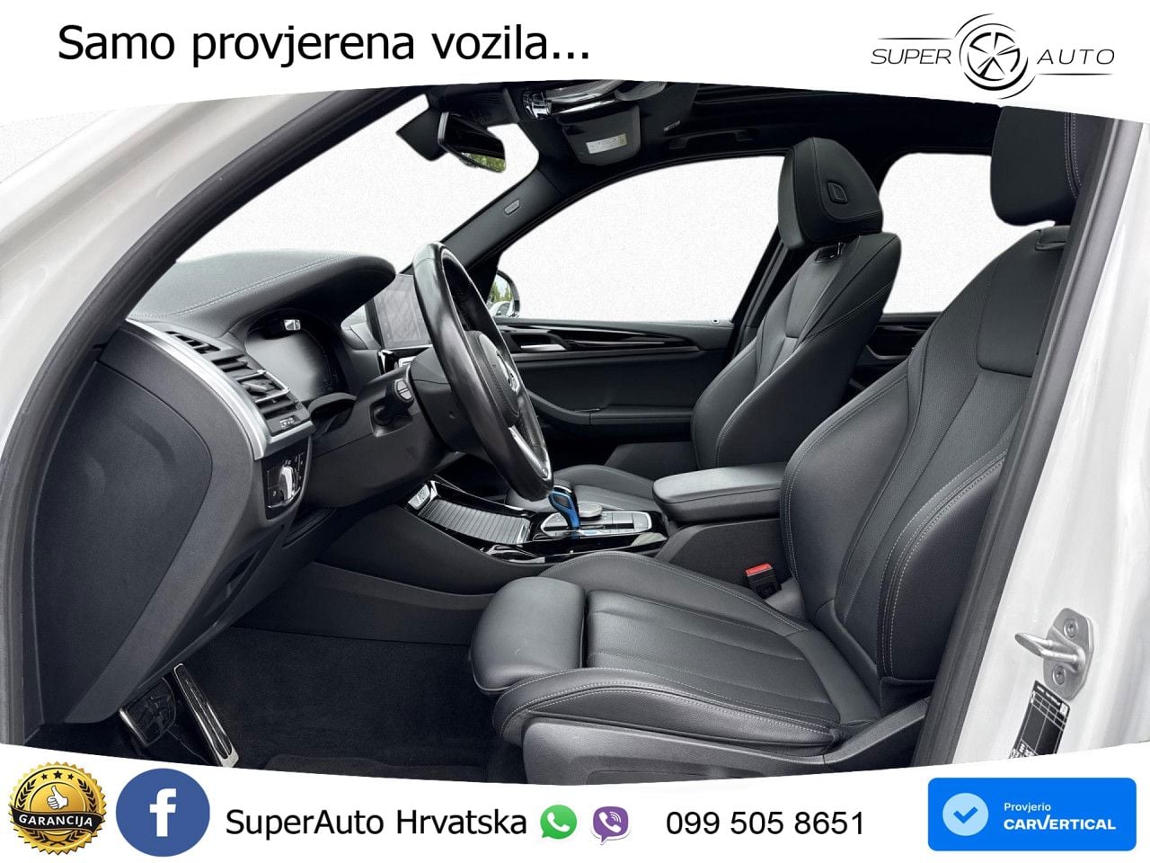 BMW iX3 80 kWh (286 KS) M Sport LED+GR SJED+ACC
