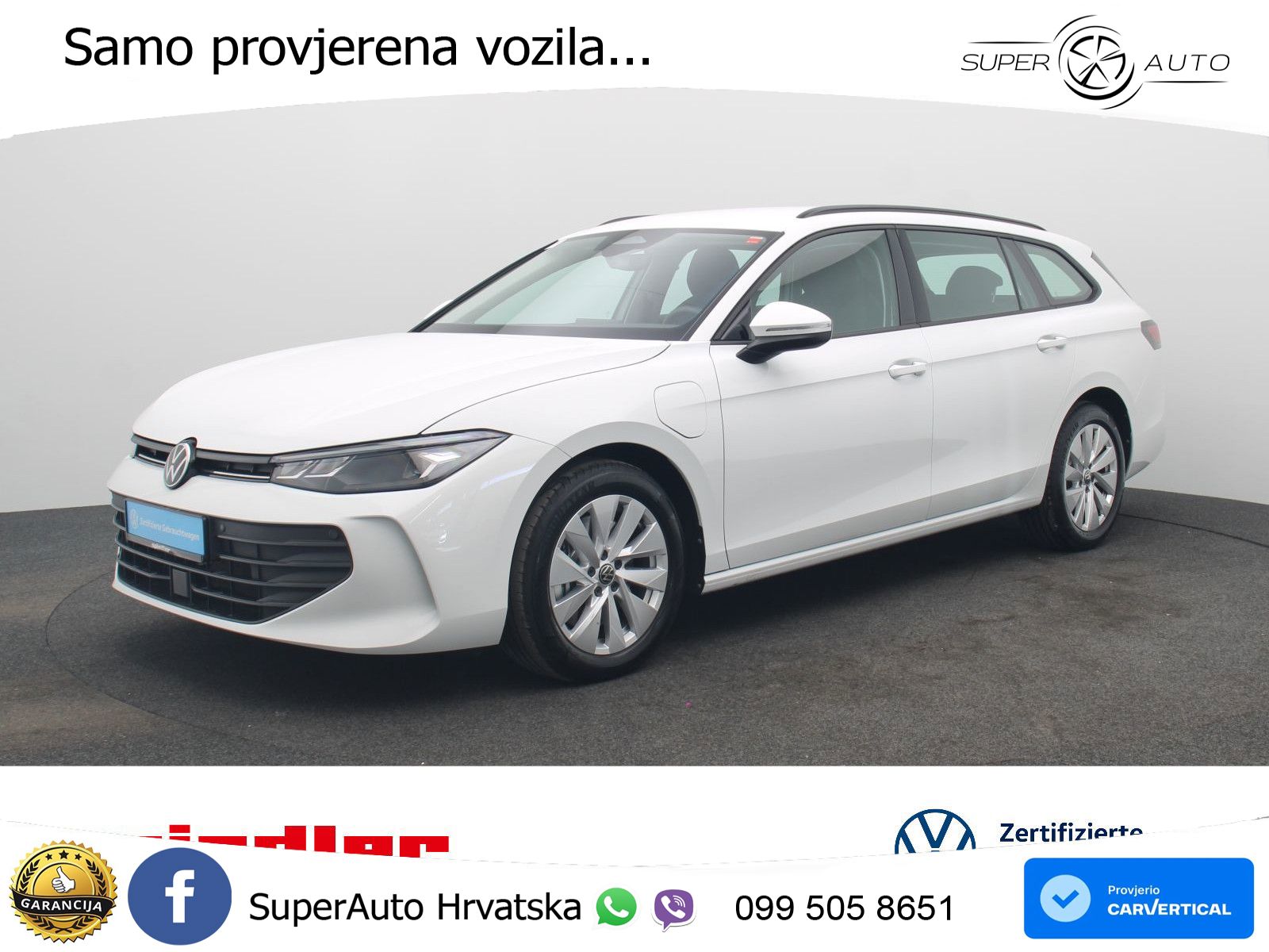 Volkswagen Passat Variant 1.5 TSI (204 KS) eHybrid DSG LED+GR SJED+ACC
