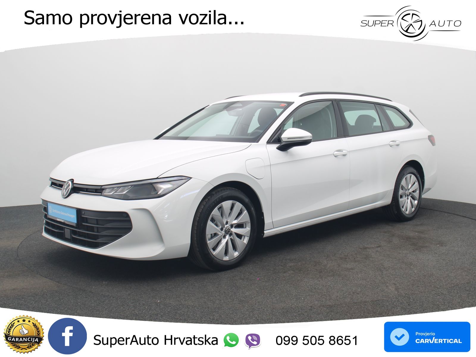 Volkswagen Passat Variant 1.5 TSI (204 KS) eHybrid DSG LED+GR SJED+ACC
