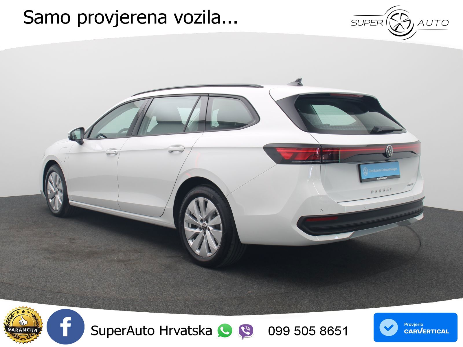 Volkswagen Passat Variant 1.5 TSI (204 KS) eHybrid DSG LED+GR SJED+ACC