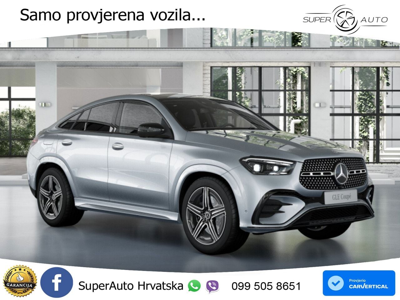 Mercedes GLE Coupe 450d (367 KS) EQ Boost 4MATIC 9G-TRONIC AMG ACC+HEAD+4xGR SJED+360+PANO