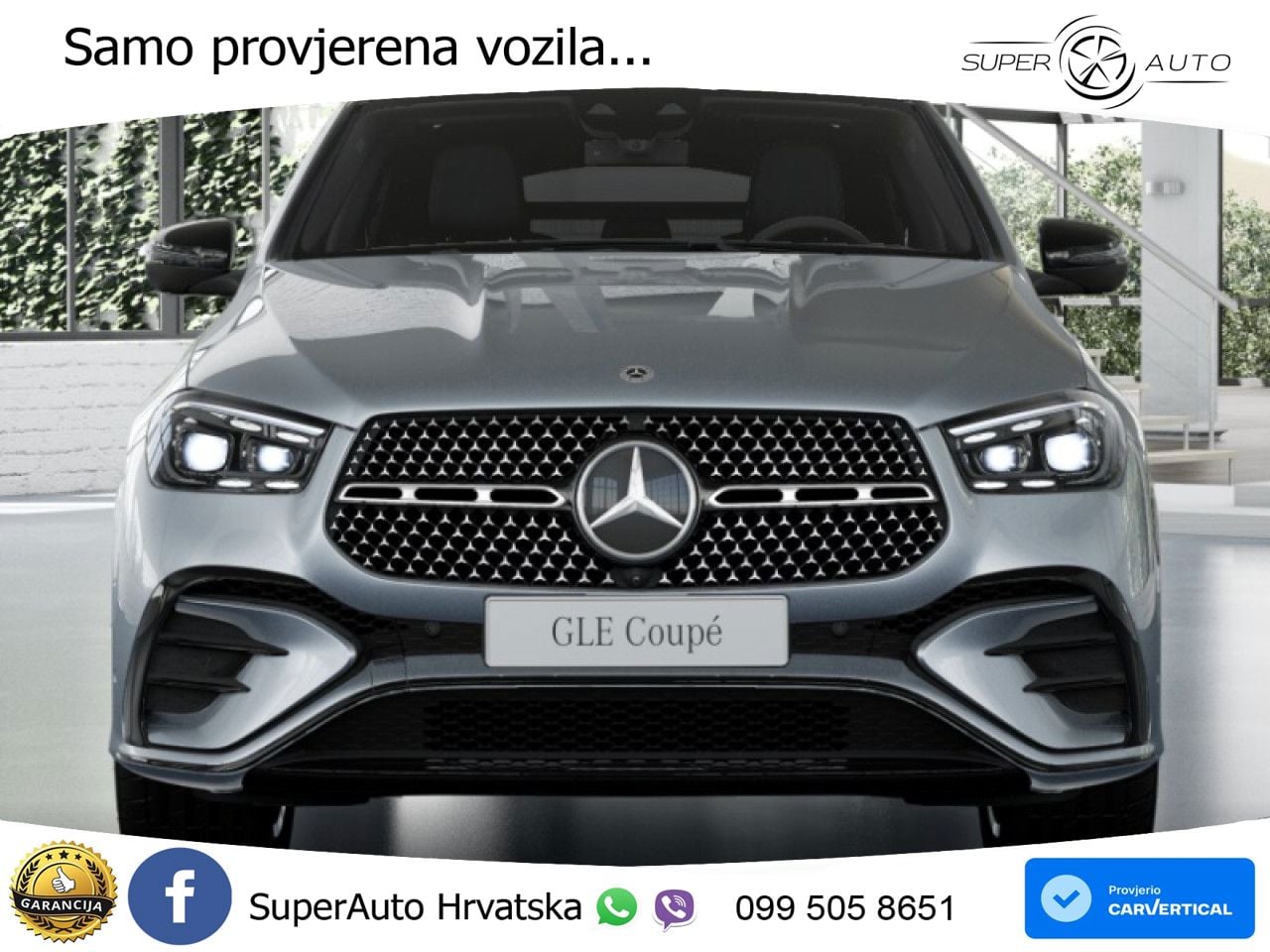Mercedes GLE Coupe 450d (367 KS) EQ Boost 4MATIC 9G-TRONIC AMG ACC+HEAD+4xGR SJED+360+PANO