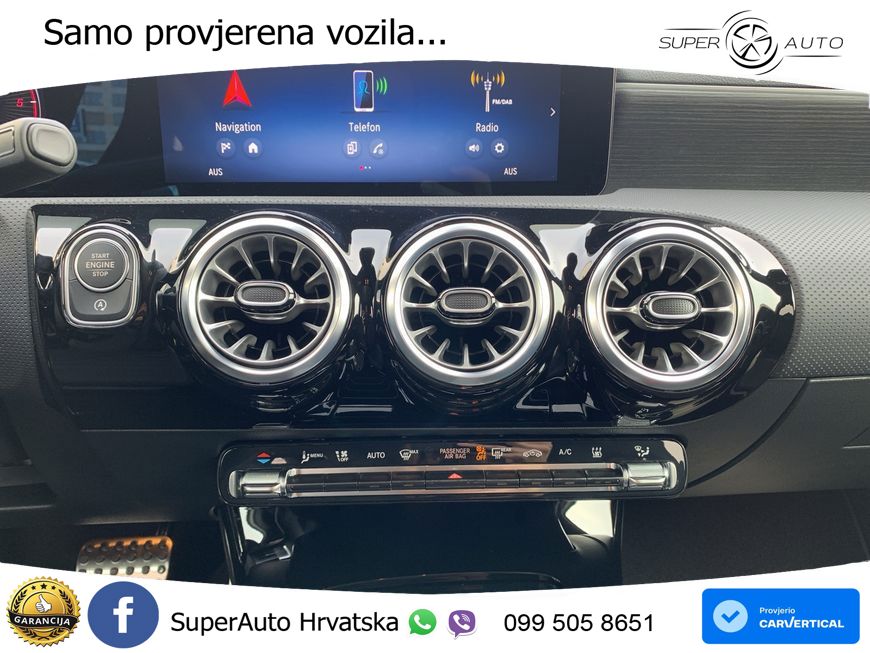 Mercedes-Benz A 200d 8G-DCT AMG LED+GR SJED+ACC