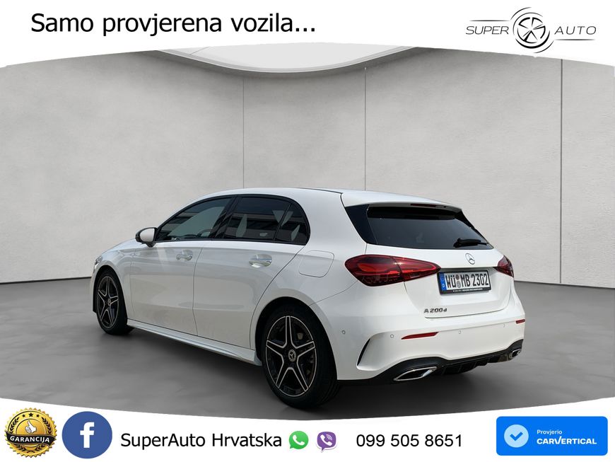 Mercedes-Benz A 200d 8G-DCT AMG LED+GR SJED+ACC