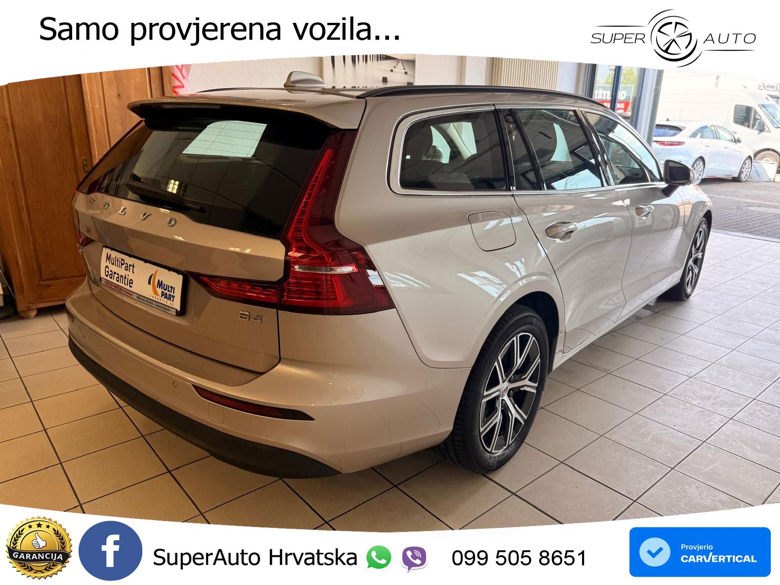 Volvo V60 2.0 B4 Diesel Geartronic LED+GR SJED+ACC