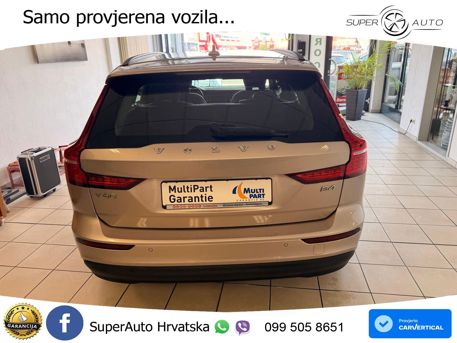 Volvo V60 2.0 B4 Diesel Geartronic LED+GR SJED+ACC