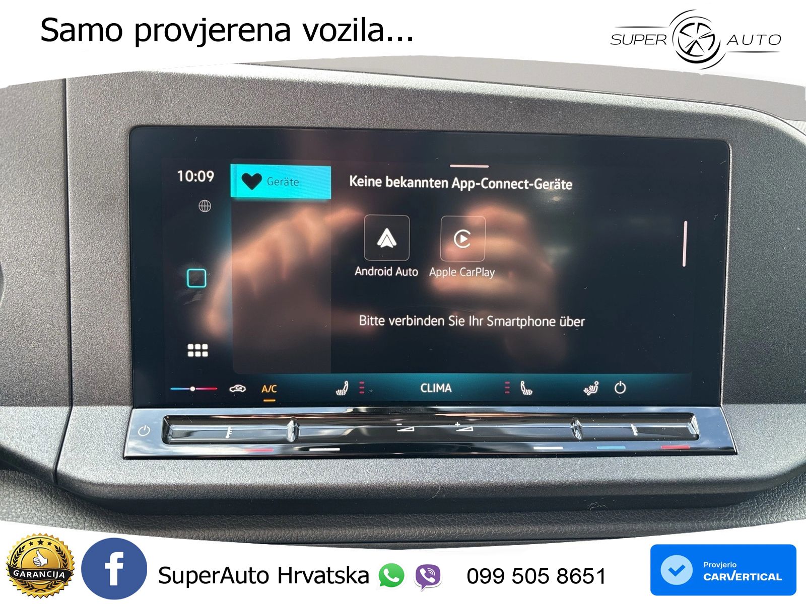 Volkswagen Caddy Cargo 2.0 TDI, AHK, Klima, PDC 6-Gang 102 KS