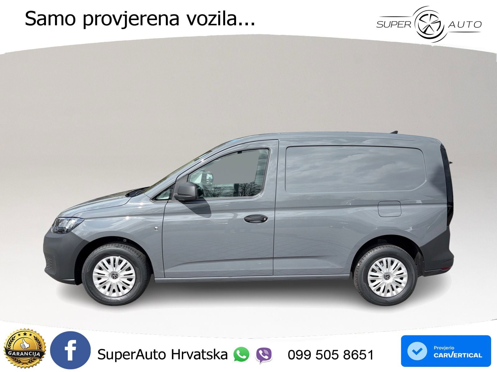 Volkswagen Caddy Cargo 2.0 TDI, AHK, Klima, PDC 6-Gang 102 KS