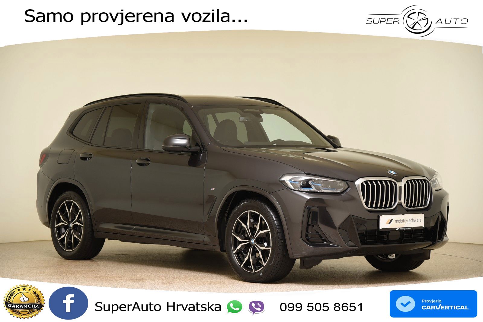 BMW X3 30d xDrive Steptronic M Sport LED+GR SJED+ACC