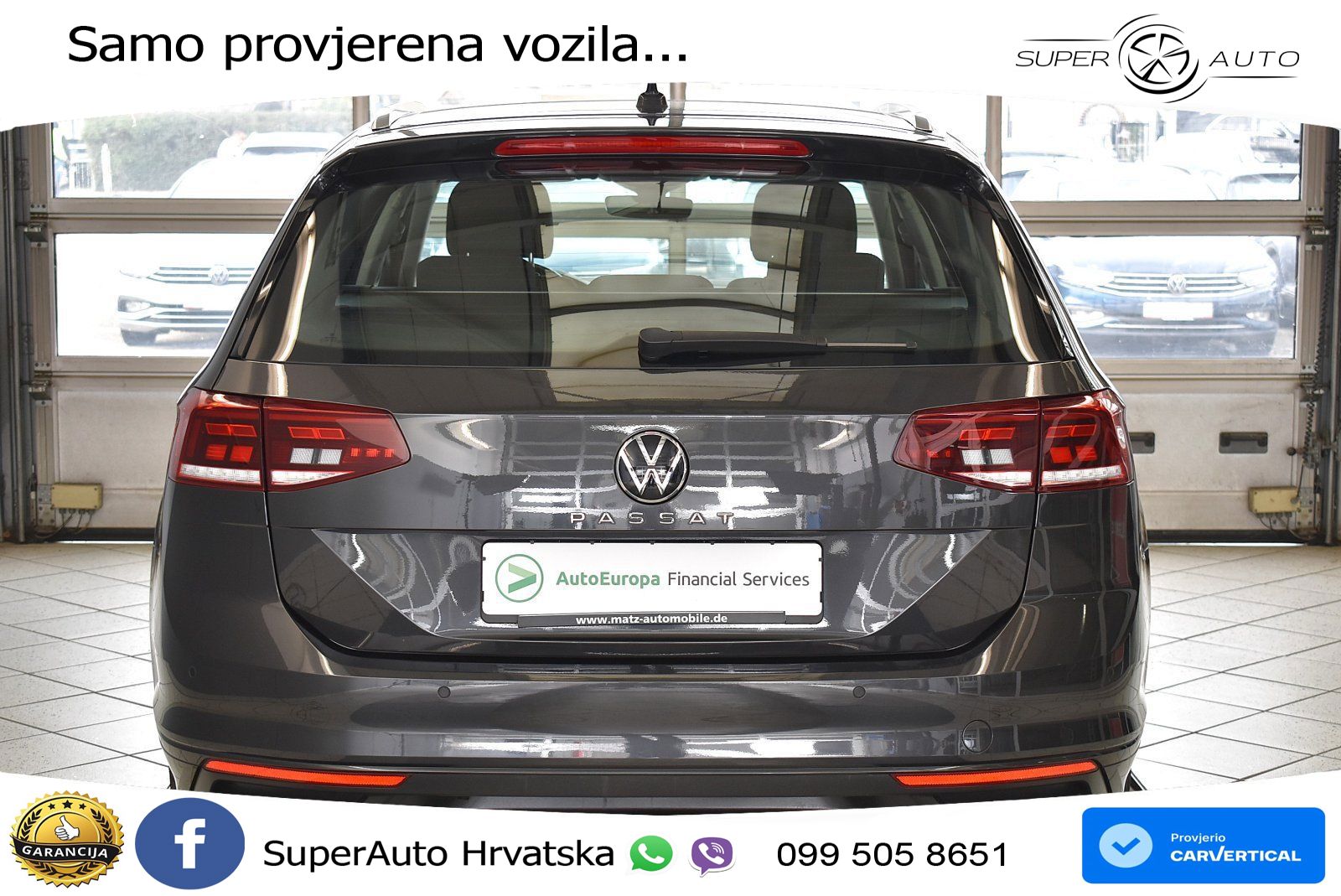 Volkswagen Passat Variant 2.0 TDI (150 KS) DSG Business LED+GR SJED+ACC