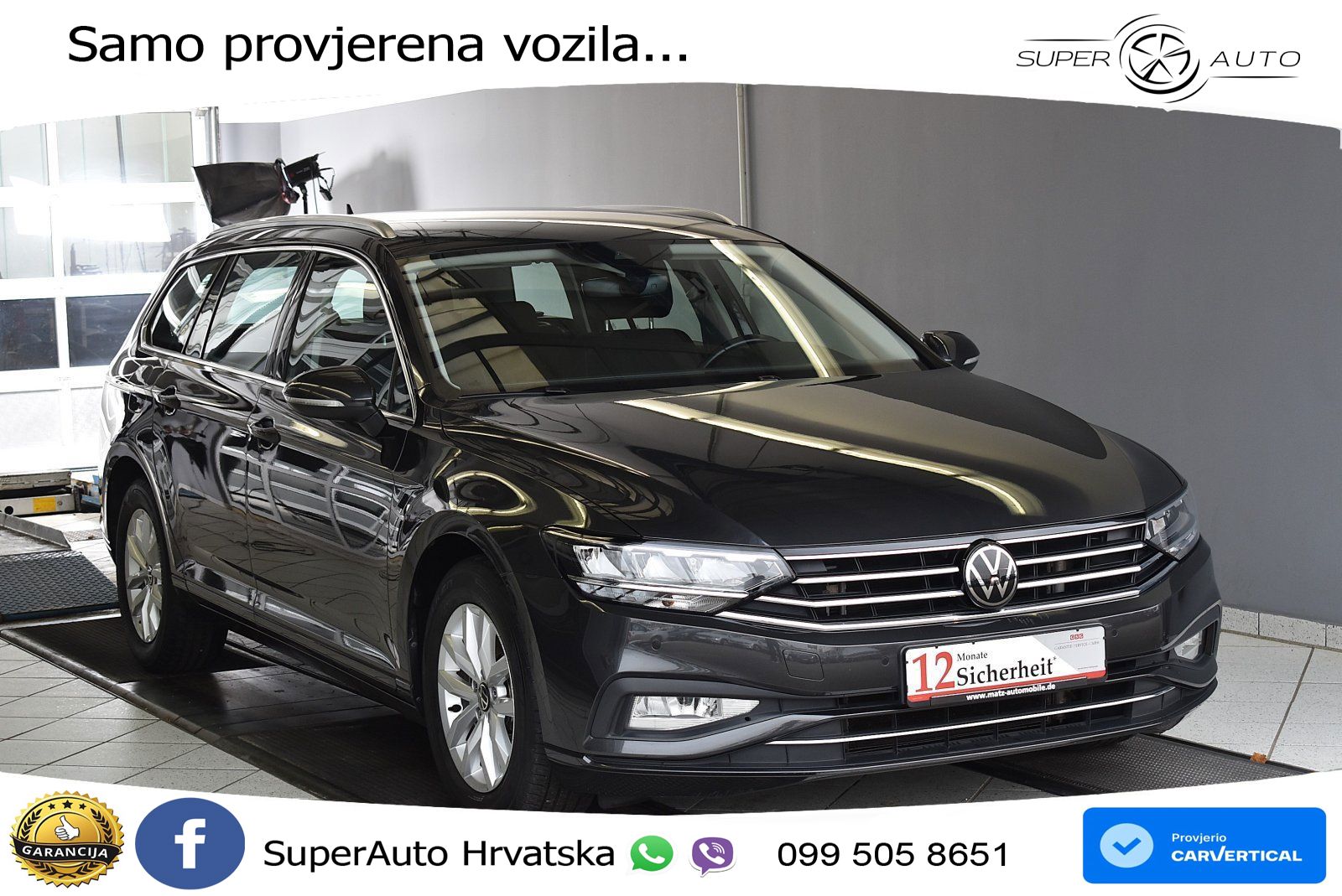 Volkswagen Passat Variant 2.0 TDI (150 KS) DSG Business LED+GR SJED+ACC