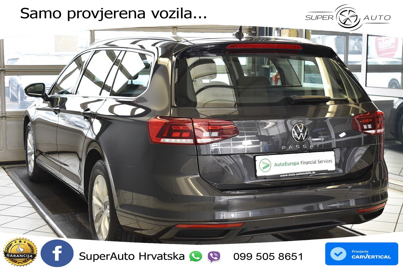 Volkswagen Passat Variant 2.0 TDI (150 KS) DSG Business LED+GR SJED+ACC