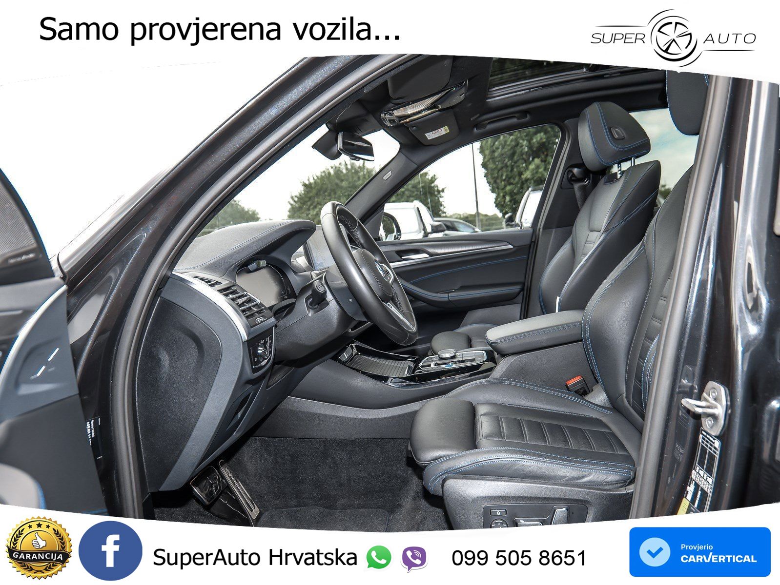 BMW iX3 80 kWh (286 KS) M Sport LED+GR SJED+ACC