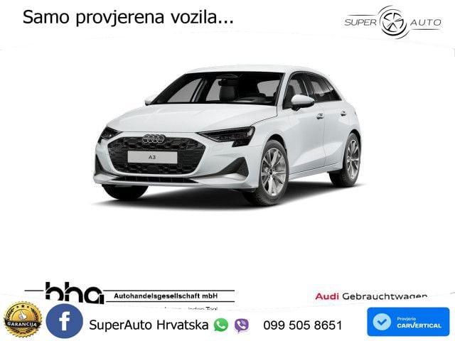 Audi A3 35 TFSI (150 KS) S tronic advanced LED+GR SJED+ACC