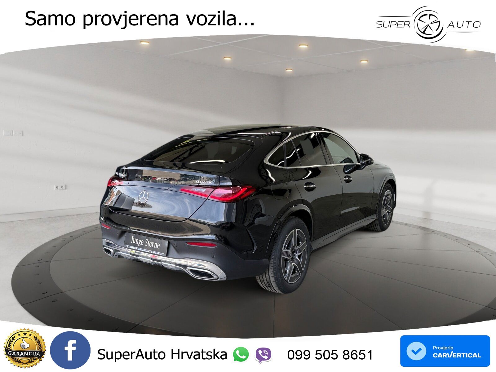 Mercedes GLC Coupe 450d (367 KS) 4MATIC 9G-TRONIC AMG ACC+GR SJED+360+PANO