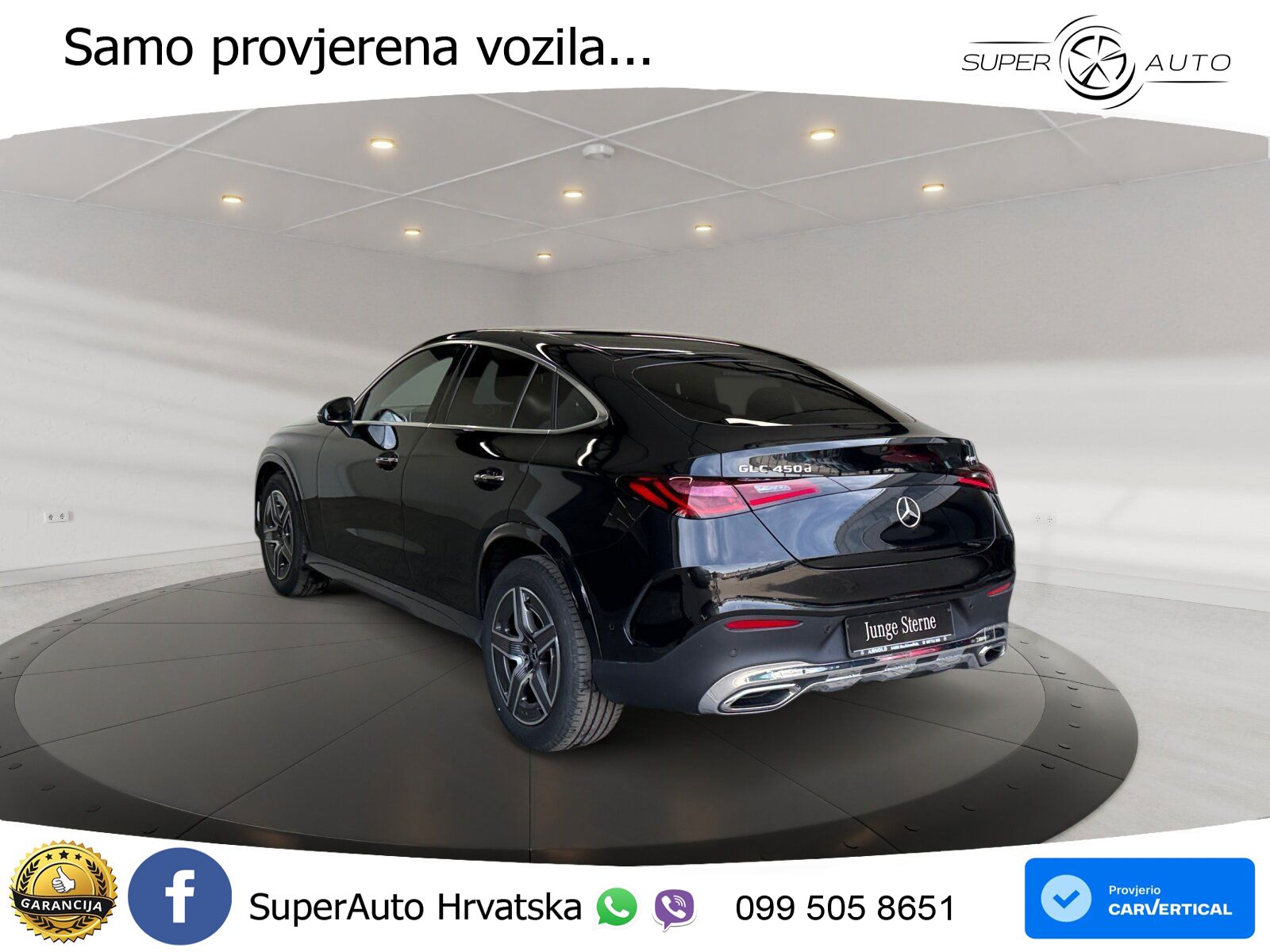 Mercedes GLC Coupe 450d (367 KS) 4MATIC 9G-TRONIC AMG ACC+GR SJED+360+PANO