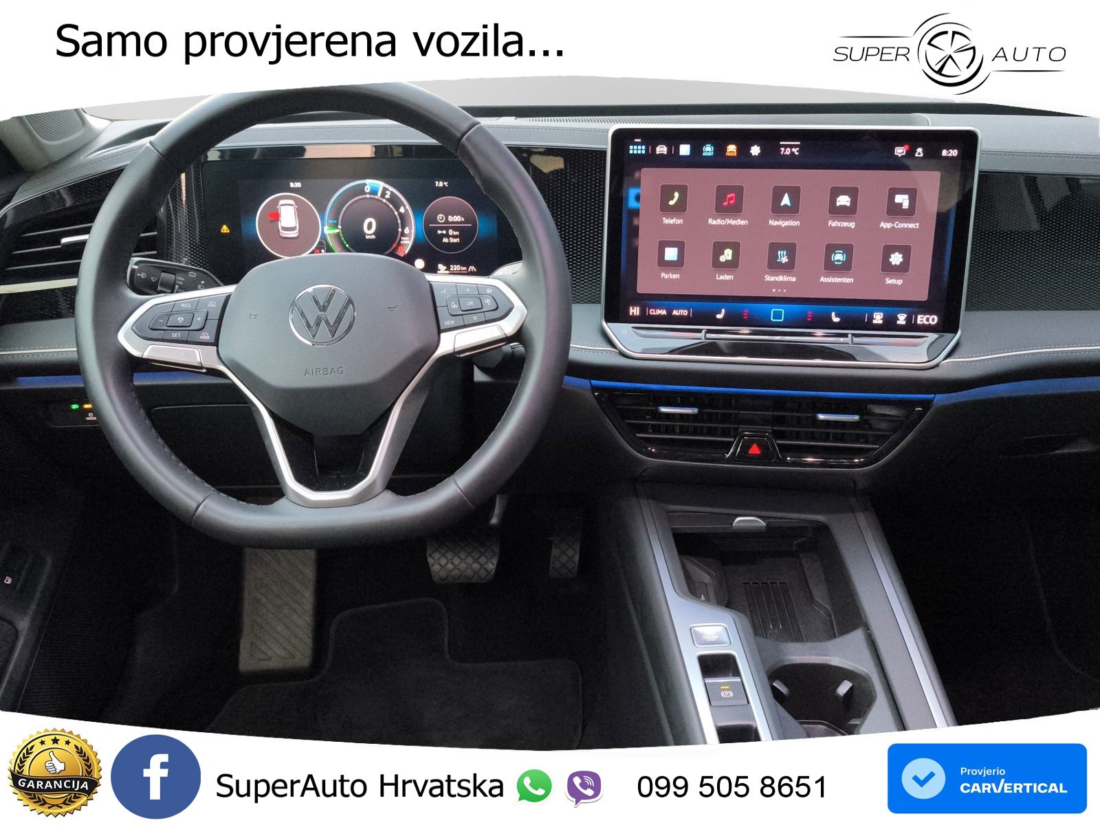 Volkswagen Passat Variant 1.5 TSI (204 KS) eHybrid DSG Business LED+GR SJED+ACC
